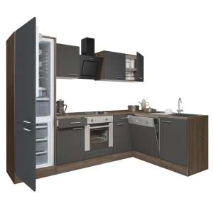 Yorki 280 sarok konyhabútor alsó sütővel és alulfagyasztóval - Leziter