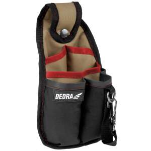 DEDRA Szerszámtartó Övtáska - 7 Zseb - 25x25cm
