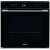 Whirlpool W7 OS4 4S2 H BL beépíthető sütő, fekete, elülső nézet