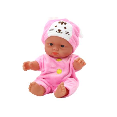 Rosa Babypuppe mit Hasenmütze, bestes Geschenk für Kinder, nimm mich mit nach Hause
