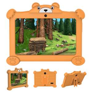 ILIKE K7 7 inch WiFi Tablet with Bear Case, Yellow - Tablet and Mobile Phone