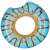Bestway Donut Swim Tube, blue with chocolate icing and sprinkles, inflatable pool float