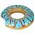 Bestway Donut Swim Tube, blue with chocolate icing and sprinkles, inflatable pool float