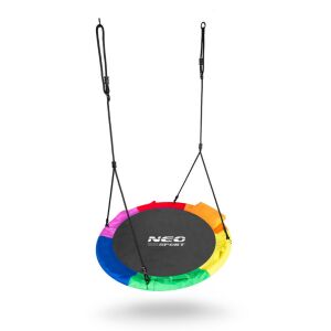 Neo-Sport Swingo XXL Fészekhinta párnával, 120cm, 150kg, vízálló - Színes