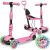 Ricokids Todi 3-in-1 Roller mehrere Konfigurationen Collage