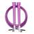 Purple adjustable jump rope with steel cable, NS-955