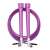 Purple adjustable jump rope, Neo-sport NS-955, steel cable, comfortable handles, ergonomic grip