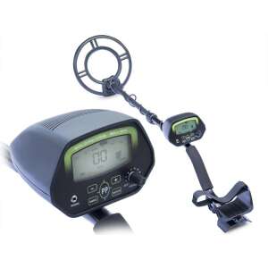 Kobra Tector CT-1037 fémdetektor, LCD kijelzővel és vízálló keresőtekerccsel - Fémdetektor