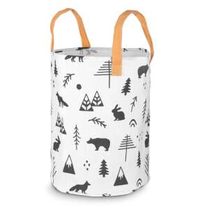 Nukido Játékkosár - Erdei Minta - 60x35 cm