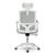 Sofotel Rotar szürke és fehér irodai szék, hálós háttámla, hátsó nézet