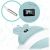 Ricokids Folding Baby Bath cu termometru încorporat #alb-albastru 102500160
