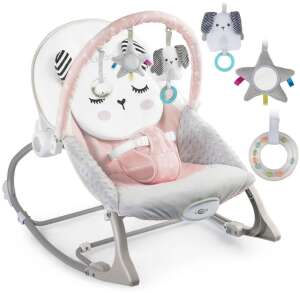 Multifunkcionális baba hinta pihenőszék Nukido rózsaszín 95349714 