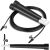 Adjustable skipping rope NS-955 black 95352814