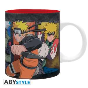 Naruto Shippuden bögre Kakashi, Naruto és Jiraiya karakterekkel, 320 ml - Nonbrand Bögre