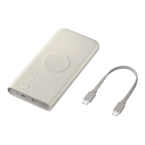 Samsung SFC wireless powerbank, 25W 10.000mAh, Bézs
