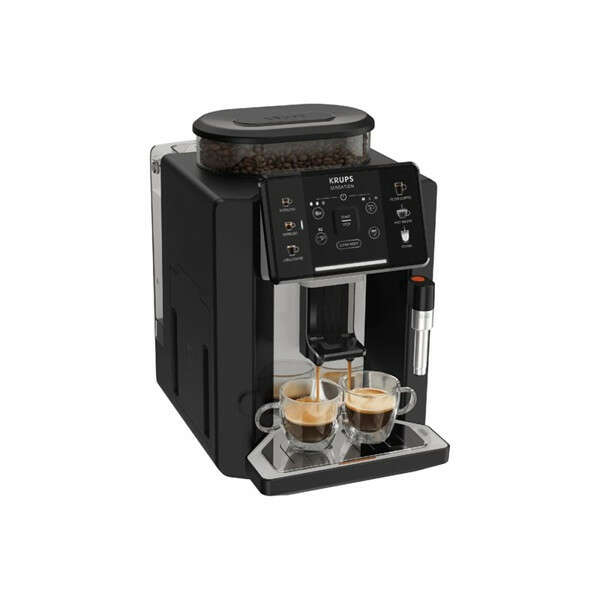 Krups ea910a10 fekete automata kávéfőző, 1450w, 15bar, 1,7l, fekete