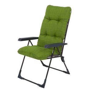 Malaga zöld összecsukható kerti szék párnákkal - Patio