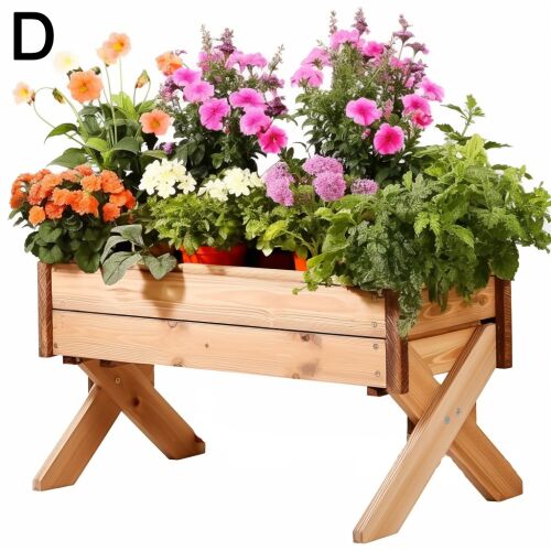 LSH Mini Balcony Box magaságyás D modell virágokkal - LSH