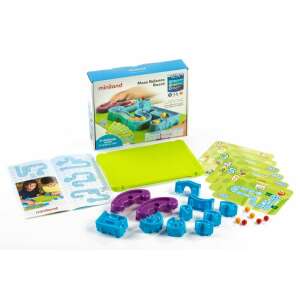 Miniland Tablă de echilibru labirint, un joc distractiv și educativ pentru copiii de la 3 ani. Acest joc ajută la dezvoltarea abilităților cognitive și a gândirii logice. Piesele labirintului pot fi aranjate pentru a crea diferite căi pentru bilele care pot rula prin ele. Jocul include cărți de provocare, bile și o bază. - Miniland Jocuri si jucarii educative