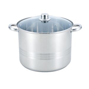 TOO KT-213 11L rozsdamentes acél fazék fedővel, 26cm - TOO