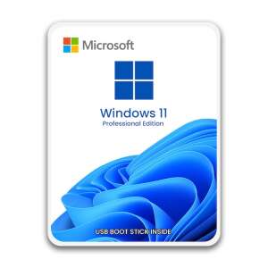 Microsoft Windows 11 Professional, Többnyelvű, 64-bit, stick USB