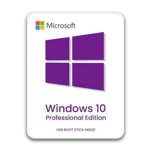 Microsoft Windows 10 Professional, Többnyelvű, 64-bit, stick USB