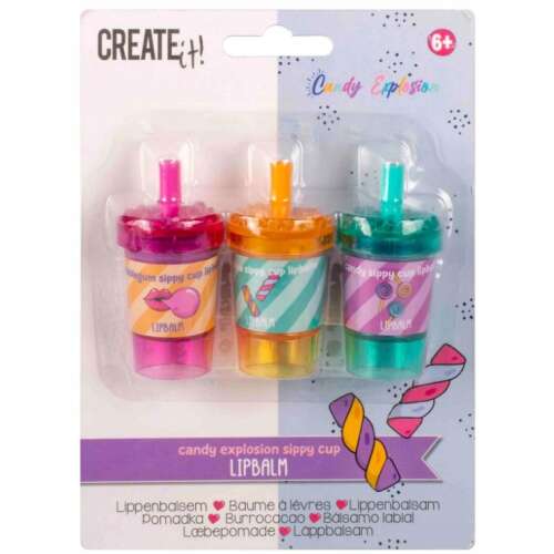 Canenco Create It! Candy Lip Balms 3pcs