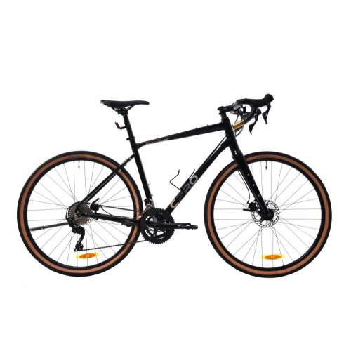 Capriolo Gravel G9.6 országúti/gravel kerékpár, fekete, 49 cm-es váz