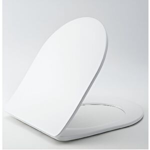 Szögletes nézet Viva Brilla Slim fehér WC ülőke - WC ülőke