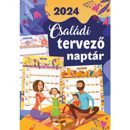 Naptár - Családi tervező naptár 2024