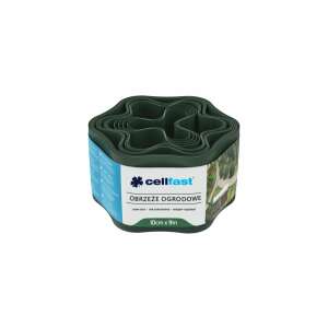 Cellfast 10cm x 9m dunkelgrüner Gartenrand - Beeteinfassungen
