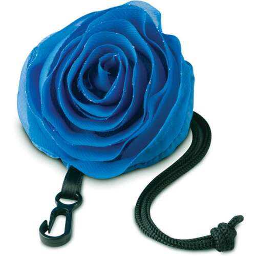 Kimood bevásárlótáska rózsa alakú tokban KI0202, Aqua Blue
