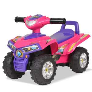 Rózsaszín/lila gyerek quad hang- és fényeffekttel 95424028 Pedálos jármű