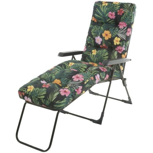 Tulon Virágos Kerti Napozóágy - Kényelmes Pihenés