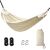 Garden hammock, boho, 200 cm, ecru 111980752