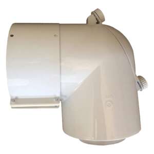 Saunier Duval koncentrikus ellenőrző könyök PPS/alu 80/125 mm - Saunier Duval