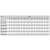 COMAP 7130W MultiSkin prés egál T-idom, 32x3mm, méret táblázat