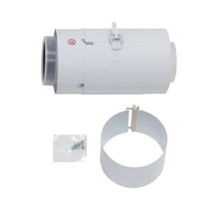 Saunier Duval koncentrikus füstgáz elvezető ellenőrző idom, 80/125 mm - Saunier Duval