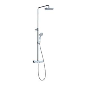 RAVAK Termo TE 091.00 termosztátos zuhanyrendszer mennyezeti zuhannyal és kézi zuhannyal - Ravak