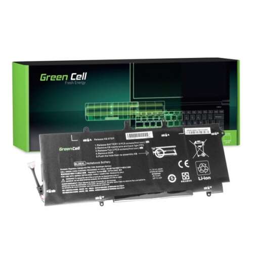 Green Cell 11.1V 3100mAh Laptop Akkumulátor HP EliteBook Folio 1040 G1 G2-höz - Green Cell
