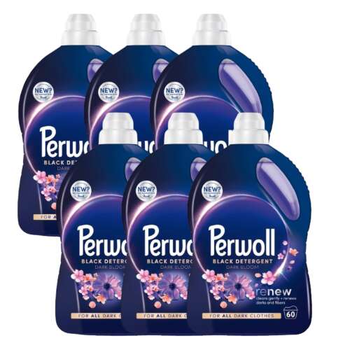 Detergent lichid Perwoll Renew Dark Bloom 6x3L - 360 de spălări