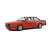A Solido 1:18 méretarányú modell egy piros BMW 635 CSI E24 1984-ből, oldalnézet