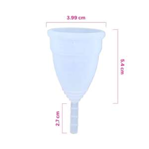 Biointimo AQUA Cup menstruációs kehely 1-es méret, orvosi szilikonból, újrahasználható, környezetbarát, menstruációs higiénia - Menstruációs kehely