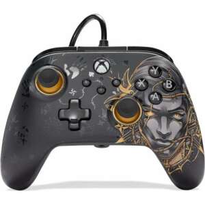PowerA Advantage Wired Controller pentru Xbox Series X|S, Xbox One, PC, Fortnite: Mideas, negru cu accente aurii - PowerA Controlere