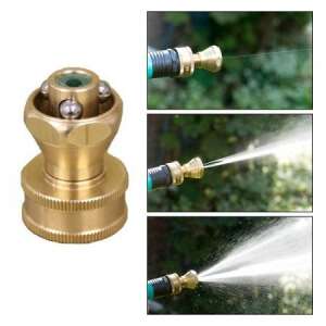 BIG SHOT nagynyomású locsolófej, kerti slagfej, állítható szóróminták, rézfej, vízmegtakarító fej, 40% -kal nagyobb erő, 40% -kal kevesebb víz, nem szivárog - Locsolófej