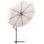 Springos 3m ecru garden umbrella, outdoor shade solution
