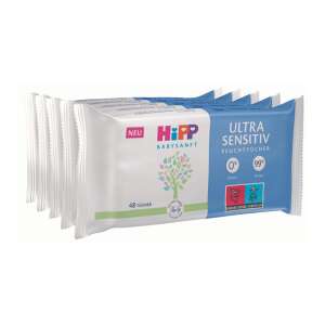 HiPP Babysanft Ultra Sensitive nedves törlőkendő 5x48 db 95484619 