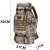 Dollcini férfi túra hátizsák, terepszínű, nagy kapacitású, vízálló, tartós, méreteket mutat