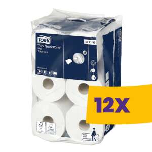 Toaletný papier Tork SmartOne Mini, balenie 12, Advanced, mäkký, biely, Ecolabel - Tork