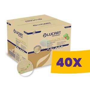 Lucart ECO Natural L-One hajtogatott szalvéta 150 lapos, 2 rétegű, 40 csomag/karton 95498675